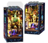 Kit fai da te Book Nook - tema Sci-Fi Energy Lab - Puzzle 3D, fermalibri di montaggio per adulti