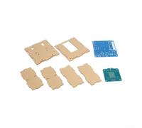 Kit fai da te con acceleratore elettromagnetico con circuito ad alta tensione progettato per esperimenti di fisica e progetti educativi con steli, blu