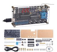 Kit fai da te con termometro a termocoppia, sensore digitale di umidità e temperatura CC 4,5-5 V, con avviso di temperatura alta e bassa, da -50 °C a 450 °C, kit di saldatura per rientro a scuola