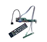 Kit Fai Da Te Controller Driver Board For LTN101NT02-001/101/A04/C01 LVDS 40Pin 10.1" Laptop Matrix 1024x600 TV Analogica USB+AV+VGA+HDMI, Accessori For Laptop(For LTN101NT02-C01)