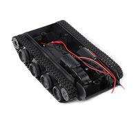 Kit fai-da-te del telaio del carro armato del carro armato del carro armato del carro armato del carro armato della piattaforma leggera del carro armato di plastica ammortizzata con 130 motore 3V-7V
