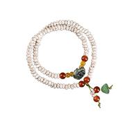 Kit fai da te for bracciale Bodhi doppio cerchio con ciondolo a forma | Perline Bodhi, fascino gatto, stile Buddha, braccialetto regolabile