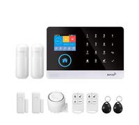 Kit Fai Da Te For Di Allarme Antifurto Intelligente Senza Fili WIFI GSM Con Sensore Porta E Sensore Di Movimento PIR(D)