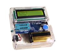 Kit fai da te for misuratore di capacità LCR ad alta precisione a transistor con display grafico a colori e letture chiare(Transparent shell)