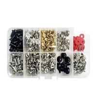 Kit fai da te for viti e bulloni for case PC, disco rigido, ventola, scheda madre, alimentatore, server, 360/228 pezzi(Set B 280 PCS,5 BOXES)
