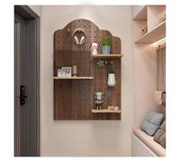 Kit fai da te in legno forato - Versatile organizer da parete per casa, ufficio, cucina, garage e sala artigianale, pannelli espositivi robusti 40 x 60 cm per una facile conservazione e