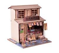 Kit fai da te in miniatura per barbecue retrò, di montaggio per | Kit fai da te per bambini, adolescenti, adulti, hobbisti, principianti, libreria, casa, ufficio, appartamento, soggiorno