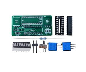 Kit Fai Da Te LM3914,Modulo Visualizzazione LED Indicatore Livello Batteria da 2,4 a 20 V