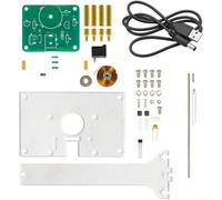Kit fai da te oscillante elettromagnetico, 1 pezzo, sensore ad effetto Hall per insegnamento e allenamento, oscillatore per esperimenti di fisica, movimento magnetico del pendolo, indicatore LED