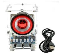 Kit fai da te per altoparlanti Bluetooth DC 5V LM386 4ohm 5W Amplificatore Kit di produzione per esercitazioni didattiche con indicatore di livello
