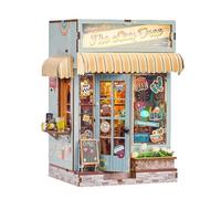 Kit fai da te per angolo libro e casa delle bambole, The Last Drop Beach Bar - Fermalibri 3D in miniatura da assemblare, tema costiero estivo per adulti