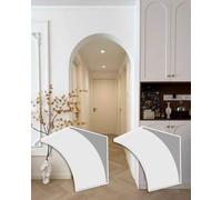Kit fai da te per arco per porta, Kit arco for porta interna, schiuma verniciabile, 2 pezzi, dimensioni multiple