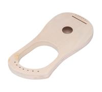 Kit Fai da Te per Arpa Lyra a 7 Corde in Tiglio, Strumento a Corde in Legno Fai da Te per Tamburo Lira per Strumenti Musicali Fatti a Mano con Angolo di Accordatura e Sella