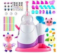 Kit Fai Da Te Per Bolle Di Sapone Con Pompa Per Bambini, Riutilizzabile, Con Stampi Multipli, Crea Mostri Come Preferisci, Il Regalo Più Felice Per I Bambini