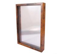 Kit fai da te per foto con impronta di mani di famiglia, progettato per ricordi creativi con cornice in legno e progetti artigianali coinvolgenti (legno)