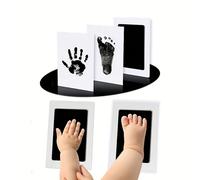 Kit fai-da-te per impronte di mani e piedi Timeless Impressions - Custodisci i ricordi preziosi, perfetto per festa di nascità, idea regalo sentimentale e facile, decorazioni per festa di nascità, reg