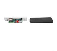 Kit fai da te per la creazione di altoparlanti con pratica di saldatura, sistema audio stereo da 3 W, display a LED ad attivazione vocale, montaggio in acrilico per hobbisti e formazione elettronica