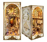 Kit fai da te per libri - Sogni barocchi - Design vintage Manor modello fermalibri, puzzle 3D per adulti