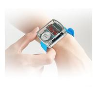 Kit fai da te per orologio digitale a LED per montaggio orologio elettronico con circuito stampato con molteplici funzioni timer e risparmio energetico Auto Sleep (Lake Azure)