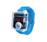 Kit Fai da Te per Orologio, Kit per Esercitarsi Nella Saldatura con Display LED A 4 Cifre, Microcontrollore per Principianti di Elettronica e Studenti