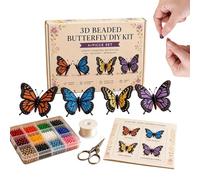 Kit Fai Da Te Per Realizzare Animali Con Perline A Farfalla 4 Pezzi 3D