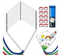 Kit fai da te per realizzare aquiloni per ragazzi e ragazze, estremamente facile da far volare, regali per bambini