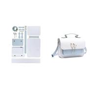Kit Fai Da Te Per Realizzare Borse In Pelle Kit for la realizzazione di borse Borsa in pelle PU a tracolla a fai-da-te Mestiere cucito for donne Mamma Fidanzata Regalo compleanno per il Fai Da Te(3,L)