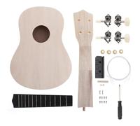 Kit Fai Da Te Per Ukulele In Legno Da 21/23 Pollici, Tastiera In ABS In Palissandro E Tiglio, Chitarra Hawaii Per Pittura Manuale Ukes con Kits(D 21)