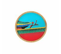 Kit Fai da Te Sottobicchiere Smalto Cloisonné, Fatto a Mano, Evento,