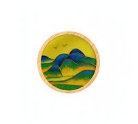 Kit Fai da Te Sottobicchiere Smalto Cloisonné, Fatto a Mano, Evento,