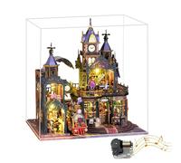 Kit fai da te Steampunk modello stazione ferroviaria - Railtrack Phantom City - Puzzle 3D di architettura fantasy vittoriana per adulti (Railtrack B)