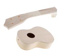 Kit Fai-da-te Ukulele Da 21 Pollici Chitarra Hawaii Ukulele Lavoro Manuale Supporto Per Assemblaggio Di Pittura Per Principianti Amatoriali Ukes con Kits