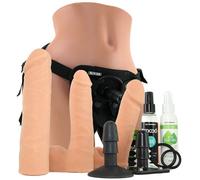 kit fallo indossabile dildo strap on vaculock Dual Density Set