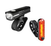 Kit fanale anteriore e posteriore Bici Discovery Led ricaricabili USB