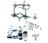 Kit Fanale e Fanale Posteriore Generatore Attrito Bici Retrò Facile da Installa