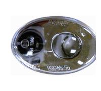Kit Fanale Laterale Crystal Cromato Per Opel Astra F Dal 1991/10 Al 1994/11
