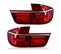 Kit Fanale Posteriore Per BMW X5 E70 Fanale Posteriore 2007-2013 LED Sequenziale Che Scorre Segnale Svolta Gruppo Lampada Gruppo fanale posteriore(Rosso)