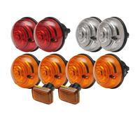 KIT FANALI FANALINI LUCI INDICATORI FRECCIA LAND ROVER DEFENDER 90 300TDI TD5