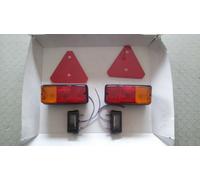 Kit fanali luci posteriori 6 PEZZI APPENDICE rimorchio trasporto cavalli