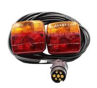 Kit fanali posteriori per rimorchio agricolo magnetico con connettore 7 poli e c