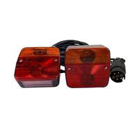 Kit fanali posteriori universali rimorchio trattore connettore 7 poli cavo 7,5 m