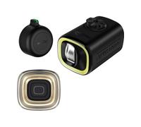 Kit fanalini a led Magicshine VTG 1000 nero + VTG 50 Combo per Brompton