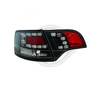 Diederichs Fanali posteriori Set LED per Audi A4 B7 Avant 2004-2007 Trasparente Nero