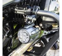 KIT FARETTI LED 40w MOTO ENDURO QUAD CABLAGGIO interruttore on off e relè 12v