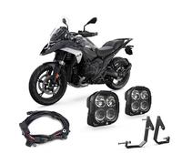 Kit faretti LED DENALI DL4 BMW R1300GS 2025+ cablaggio collari