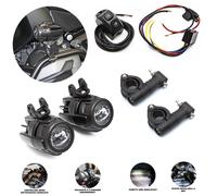Kit faretti supplementari BMW R1300GS Standard 40w staffe tubolare e cablaggio