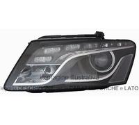 Kit Fari Anteriori Audi Q5 2008 Led Con Motore Elettrico Parabola Nera
