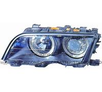 Kit Fari Anteriori Bmw Serie 3 E46 Berlina Touring 1998-2001 Parabola Nera