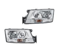 Kit Fari Anteriori HELLA 24V LED H7/H7 PY21W, Halogen, per MAN TGS