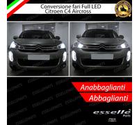 KIT FARI FULL LED C4 AIRCROSS ANABBAGLIANTI ABBAGLIANTI CANBUS 6000K NO ERROR
